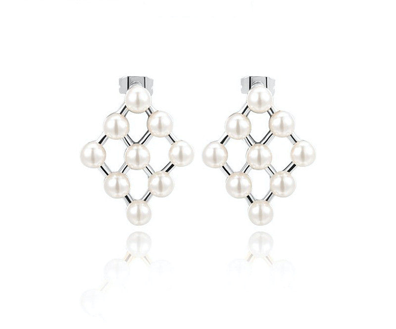 18K Gold Plated Ryan Earrings with Simulated Diamond