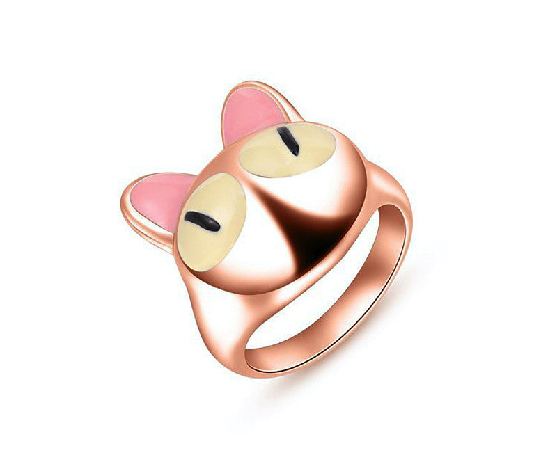 18K Rose Gold Plated Cassidy Ring