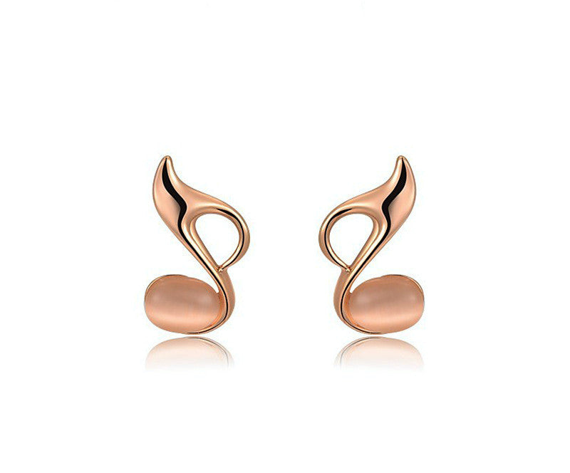 18K Rose Gold Plated Finley Earrings