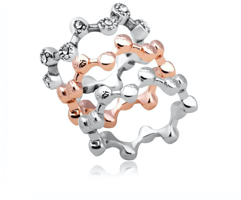 18K Rose Gold Plated Lauryn Ring