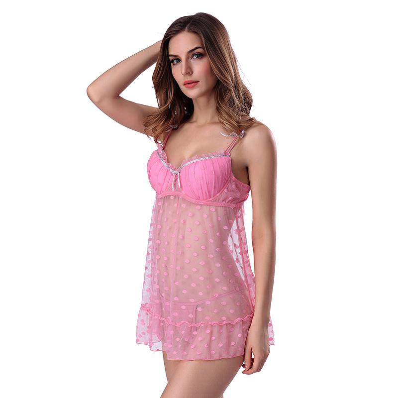 Pink Lingerie Babydoll