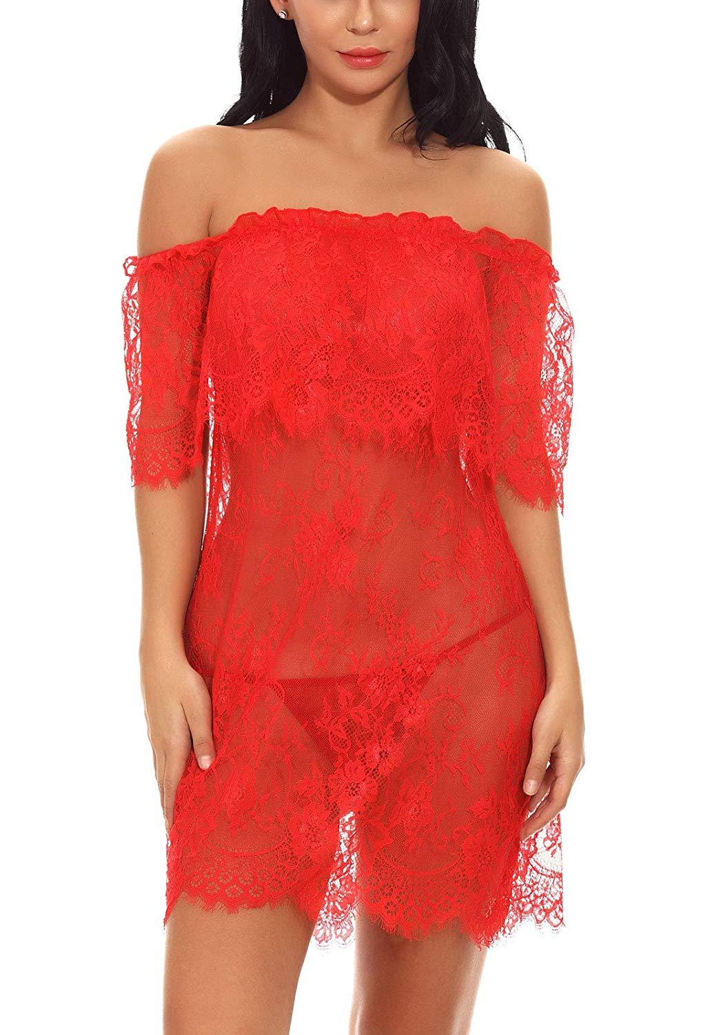Red Lingerie Babydoll