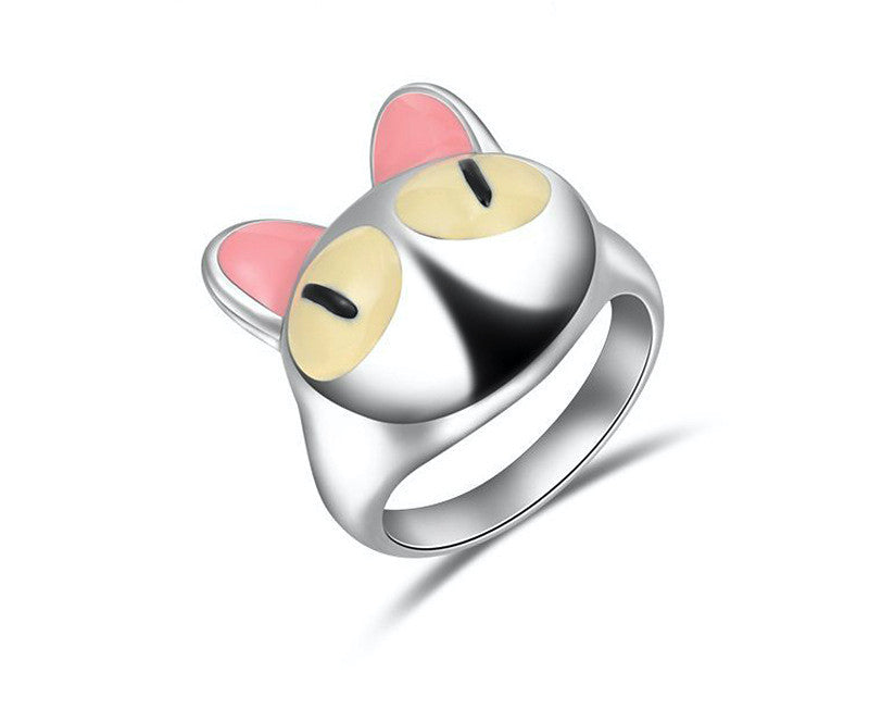 Platinum Plated Alaina Ring