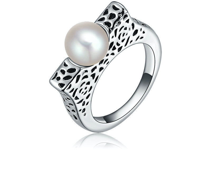 Platinum Plated Aleena Ring