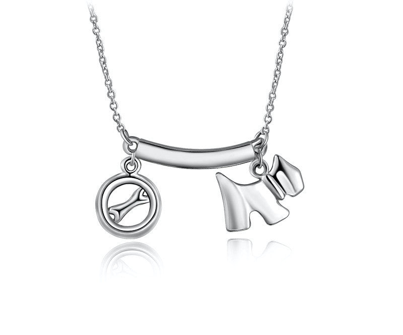 Platinum Plated Kelsey Necklace