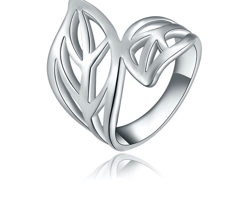 Platinum Plated Zara Ring