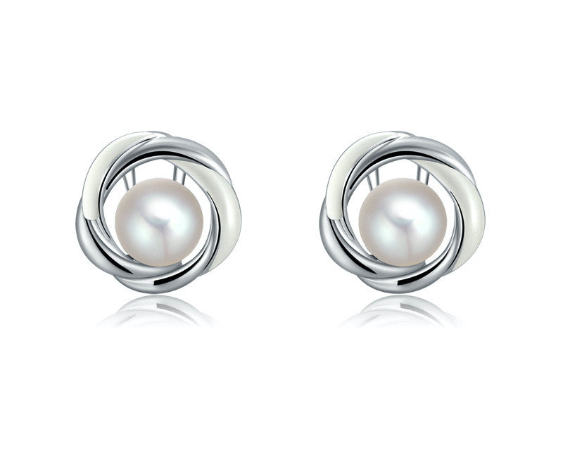 Platinum Plated Zariah Earrings