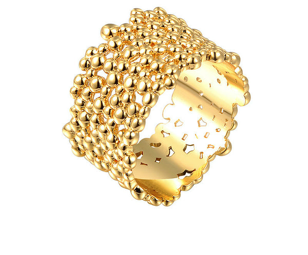 18K Rose Gold Plated Elle Ring