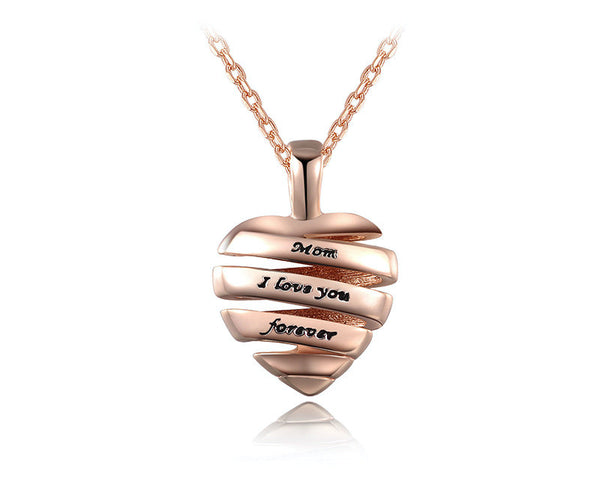 18K Rose Gold Plated Rebecca Necklace