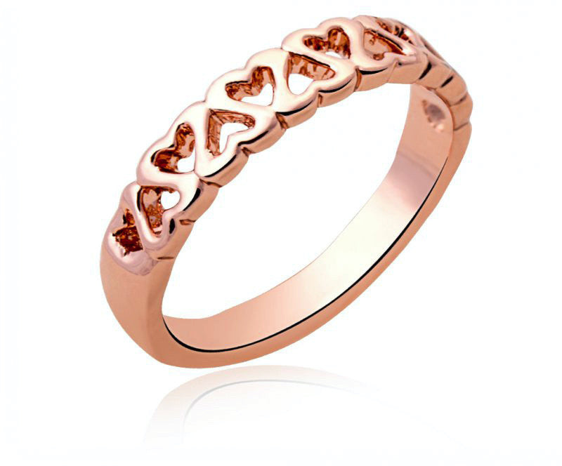 18K Rose Gold Plated Skyler Ring