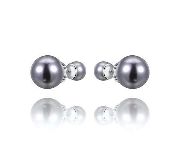 Platinum Plated Jordyn Earrings