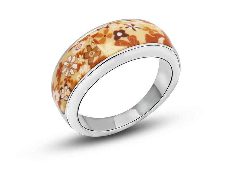 Platinum Plated Madisyn Ring with Simulated Diamond