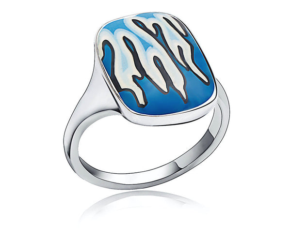 Platinum Plated Winter Ring