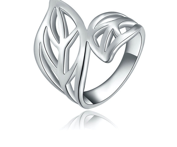 Platinum Plated Zara Ring